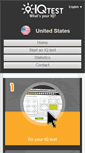 Mobile Screenshot of getiqtest.com
